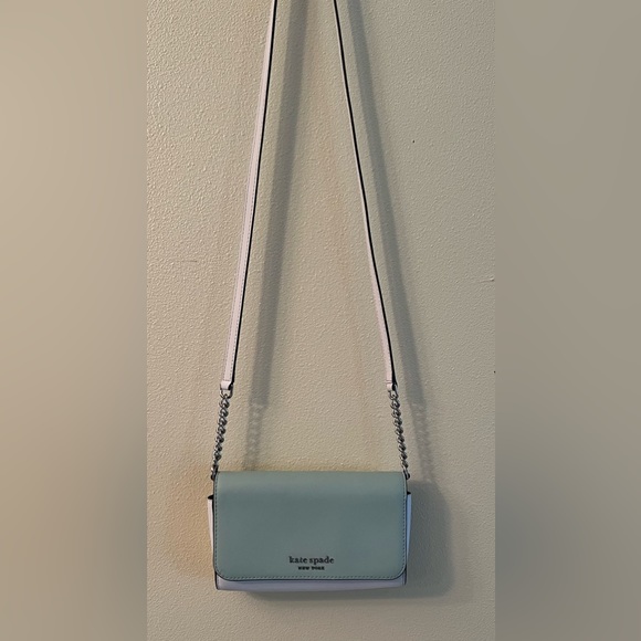 Kate Spade Cameron Spring Meadow Multi Green/White WLRU6022, EUC - Picture 5 of 13